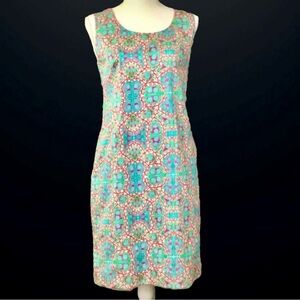 Kaeli Smith Resort Wear Sleeveless Shift Dress.